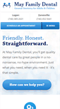 Mobile Screenshot of mayfamilydental.com
